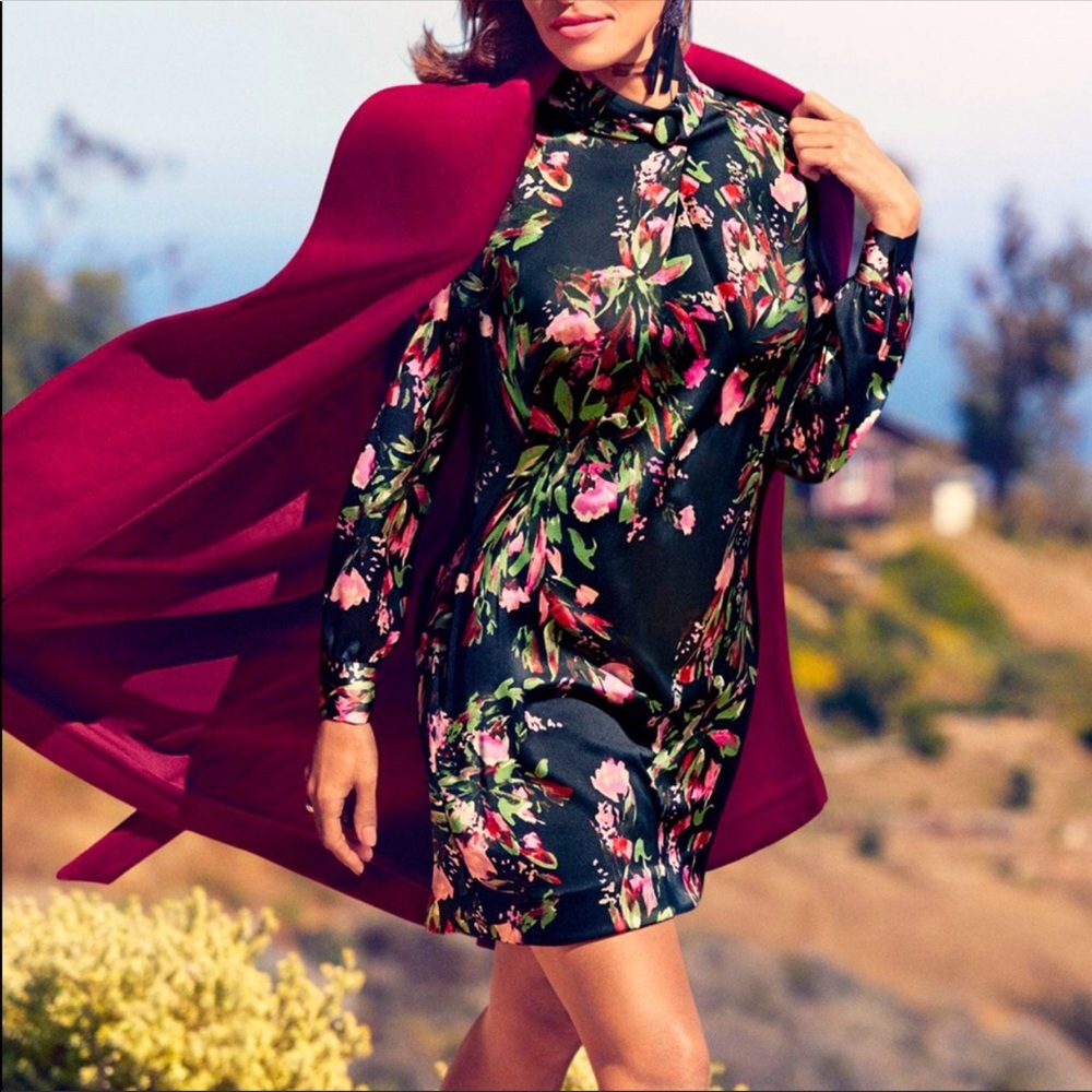 Exclusive Coat - Eva Mendes - Burgundy